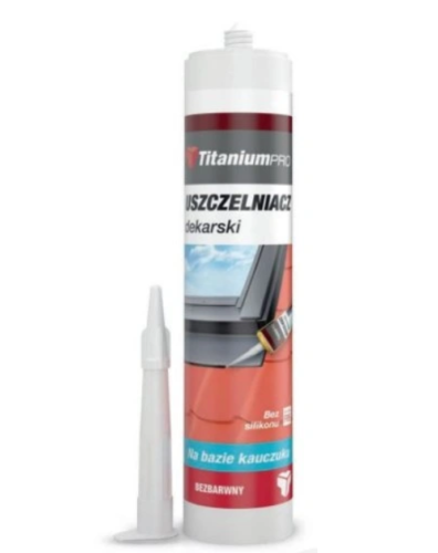 Uszczelniacz dekarski bezbarwny Titanium