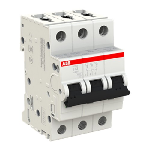 ABB SZ203-B63 wyłącznik nadmiarowo-prądowy STANDARD, 3P