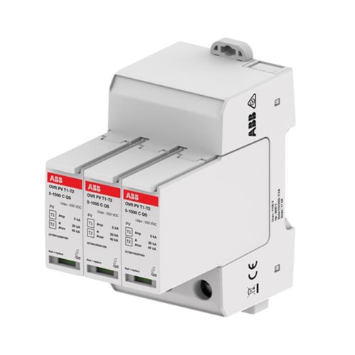 ABB Ogranicznik przepięć DC OVR PV T1-T2 5-1000 P QS, 3P