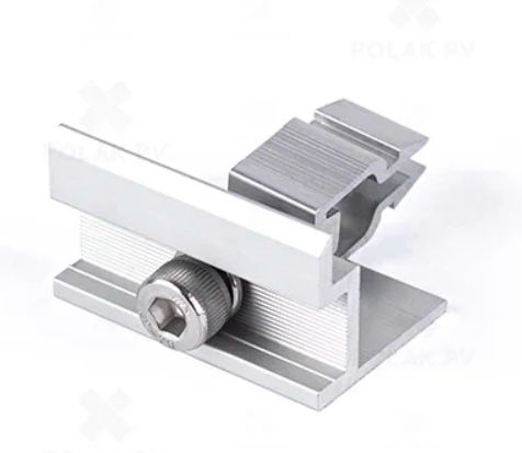 Klema skrajna 30mm na klik    