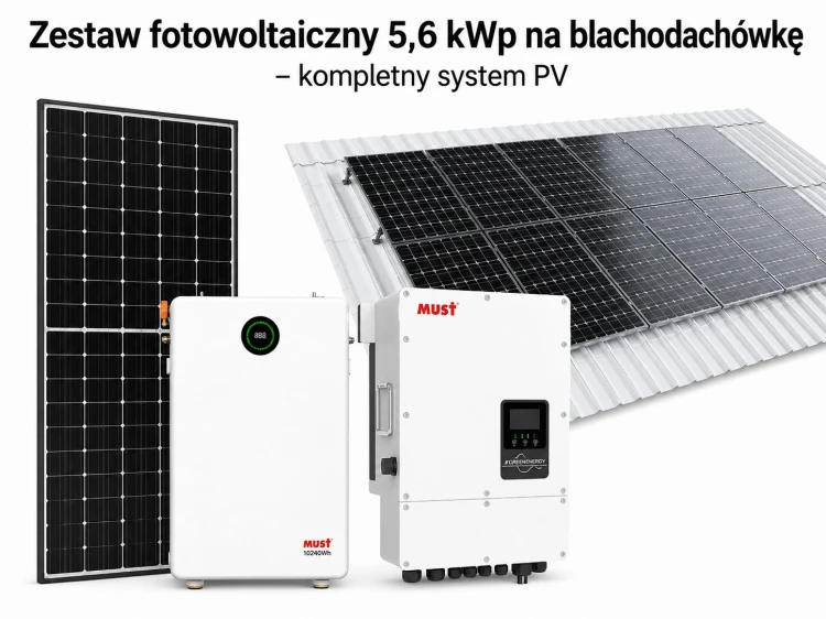Zestaw na blachodachówkę